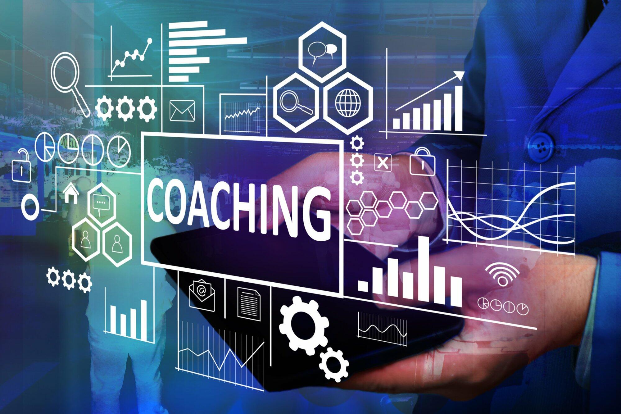 Coaching in Business Concept